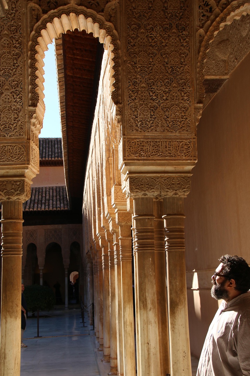 Services palace, architecture, guide, travel, tour, alhambra, granada, light