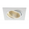 KIT NEW TRIA LED carré blanc 25W 3000K 30° alim & clips ressorts incl