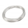 TENSEO, câble T.B.T, isolé, 4mm², 20m, blanc