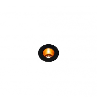 TRITON MINI LED, encastré, noir or, LED 1,2W 3000K, 12°