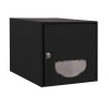 Boîte aux lettres Steel Box - double face - pierre RAL 1013 - L 300 x H 290 x P 410 mm