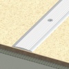 Profil plat en alu anodisé strié antidérapant 2,70 ml , largeur 35 mm