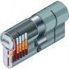 Cylindre D6 PS 35 x 35 Nickelé avec protection par pré-casse 5 clés réversibles et code card