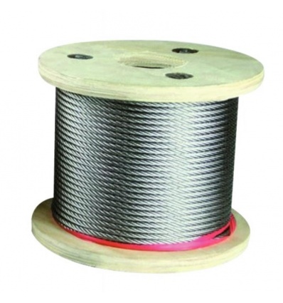 câble souple inox 316 pour kit de pose Ø 6 mm bobine de 100 ml