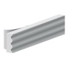 Joints caoutchouc nervurés - espaces faibles - type K coloris blanc longueur 100 m