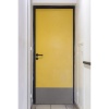 Plaque de protection de bas de porte adhésive, 730 x 350 mm finition blanc