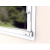 Verrou pour fenêtre type Securit'Lock en s'entrouvrant sur n°6880 coloris blanc