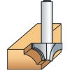 Fraise de défonceuse carbure profils 1/4 rond, queue 8 mm, diamètre 23 mm