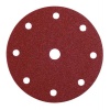 Abrasifs en disques 9 trous papier corindon KP508/510E diamètre 150 mm grain 100 en boîte de 50