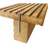 Vis terrasse bois tête cylindrique réduite double filet torx inox A4 6x60 boîte de 100 pièces