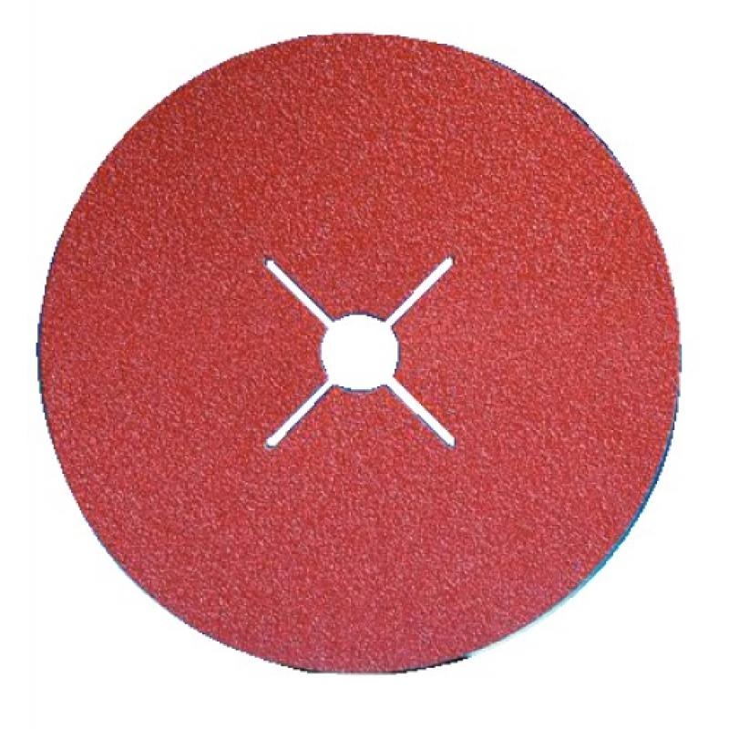 Abrasifs en disques fibre KF708 diamètre 180 mm alésage 22 mm grain 100 en  boîte de 25 - Le Temps des Travaux