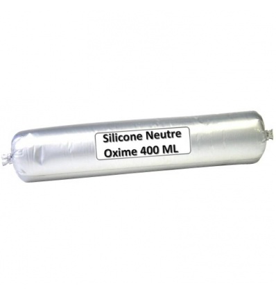 Mastic construction silicone neutre 11600 translucide en poche de 400 ml