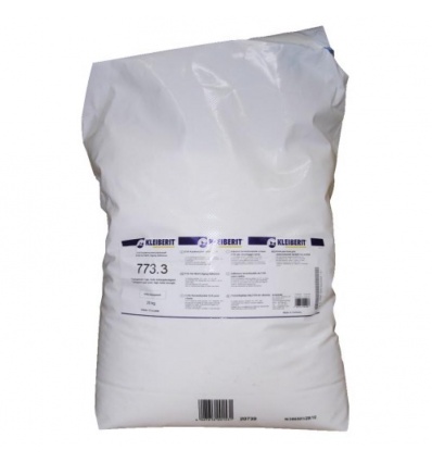 Colle thermoplastique incolore 773.3, pour plaqueuses de chants droits et centres d'usinage granulés sac de 20 kg