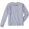 Tee-shirt manches longues Sleeve Logo gris clair taille XL