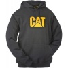 Sweat CAT noir/jaune Trademark à capuche L