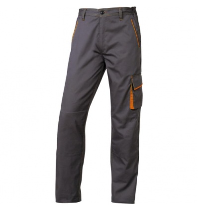 Pantalon panostyle gris/orange taille S