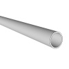Tubes ronds aluminium, satiné argent, longueur 3 m, Ø 25, épaisseur 1,5 mm