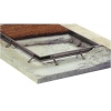Profil de cadre pour tapis-brosse, aluminium anodisé, longueur 3 m