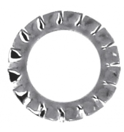 Rondelles éventail AZ acier zingué blanc, pour vis diamètre 20 mm, sachet de 100 rondelles