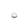 Cache-vis type diamant, laiton chromé, diamètre 15 mm, sachet de 25 pièces