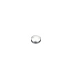 Cache-vis type diamant, laiton chromé, diamètre 20 mm, sachet de 25 pièces