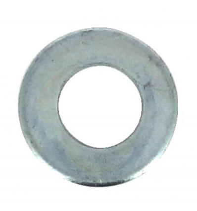 Rondelles plates Mu acier zingué blanc, pour vis diamètre 20 mm, sachet de 100 rondelles