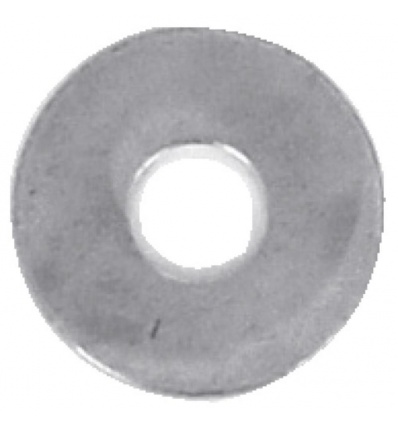 Rondelles carrossier acier zingué blanc, pour vis diamètre 5 mm, sachet de 200 rondelles