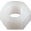 Écrous hexagonaux nylon, diamètre 8 mm, sachet de 100 pièces