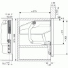 Kit de compas de relevage FREE SWING - ferrures droite/gauche, 2 attaches façade, 2 fixations - H500-670mm 7,00 -16,70kg