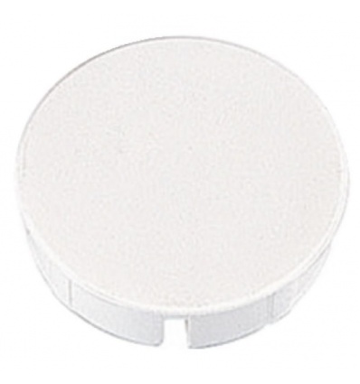 Cache pour trou de charnière diamètre 35 mm x 9,5 mm coloris blanc - boîte de 100 pcs