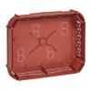 Boîte complète BATIBOX Legrand maçonnerie pour dérivation rectangulaire 089275