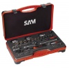 Coffret de douilles accessoires 14 et 12 52 outils Sam Outillage 75RS1Z