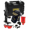 Niveau laser multiligne Stanley X3R360 rouge Fatmax batterie Liion chargeur