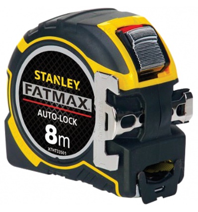 Gamme Stanley mètre à ruban avec blocage magnétique Stanley FatMax autolock