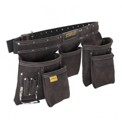 Porte-outils cuir double ceinture