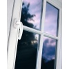 Levier de fenêtre pour OF et OB ligne Atlanta carré 7 x 20 à 30 mm finition blanc RAL 9010