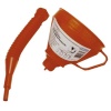 Entonnoir à flexible avec filtre laiton, diamètre 160 mm, capacité 1,30 L