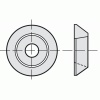 Rondelles cuvettes décolletées inox A4, diamètre 6 mm, boîte de 10 pièces
