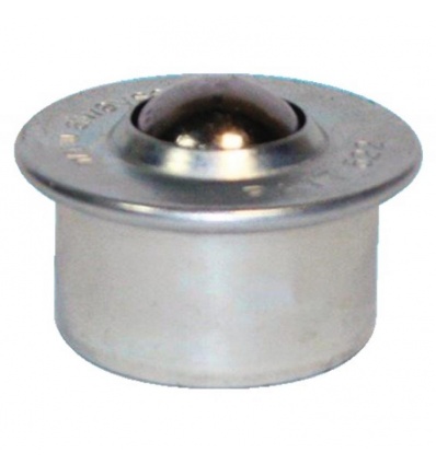 Bille de manutention acier Ø 15 mm à socle cylindrique acier 31/24 mm, à simple emboîtement, Charge maxi 60kg