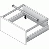 Tringle transversale pour tiroir ArciTech pour largeur de meuble 500 mm coloris argent