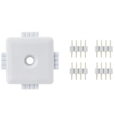 Connecteur ruban YourLED 4 sorties blanc synthétique