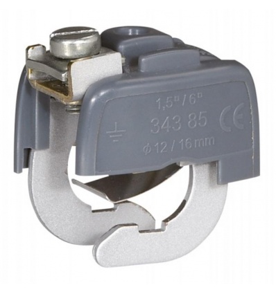 Connecteur de liaison équipotentielle Ø mini 12 mm Ø maxi 16 mm