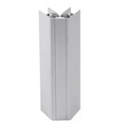 Jonction d'angle 30 - 180° pour plinthe aluminium hauteur 150 mm finition anodisé