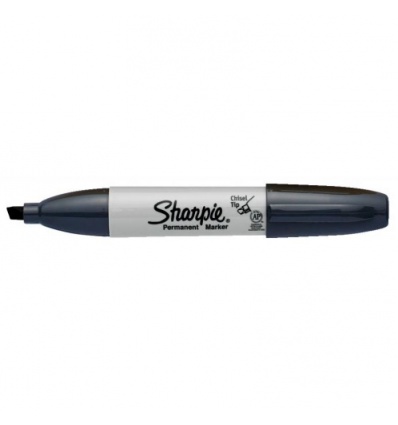 Marqueur permanent Sharpie® Chisel XL pointe biseautée 0,25mm coloris noir