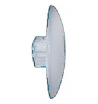 Cache-vis plastique pour vis montage châssis tête cylindrique type FFSZ, empreinte torx, coloris blanc, boîte de 100