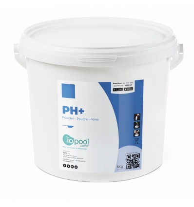 pH+ (Réhausseur de basicité en poudre) - 5kg - Iopool