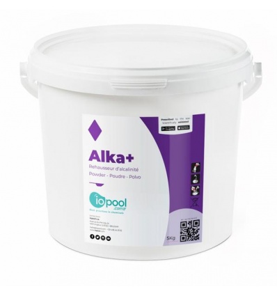 TAC+/Alka+ (Réhausseur d'alcalinité en poudre) - 5kg - Iopool
