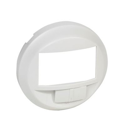 Enjoliveur Céliane pour détecteur de mouvements toutes lampes 2 fils Blanc