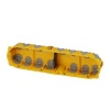 Boîte multipostes Ecobatibox 4 postes 8 à 10 modules profondeur 40mm