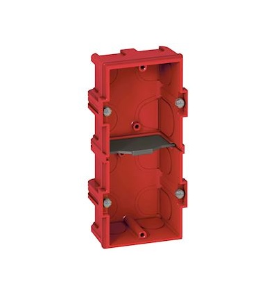 Boîte multiposte Batibox maçonnerie 2 postes ou 4 à 5 modules profondeur 40mm